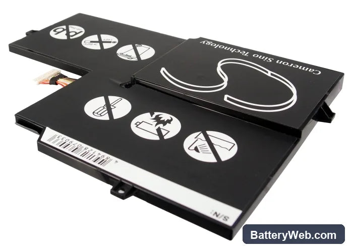 Lenovo IdeaPad U260 Replacement Battery, 14.8V, 2600mAh, Li-Polymer 4