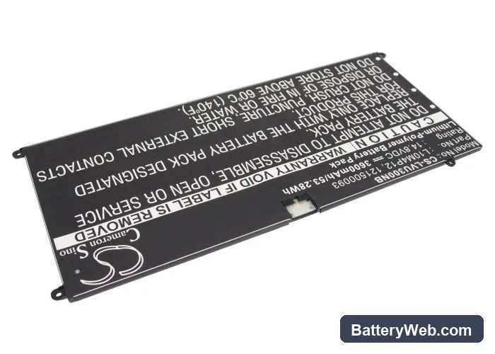 Lenovo IdeaPad U300 Replacement Battery, 14.8V, 3600mAh, Li-Polymer 2