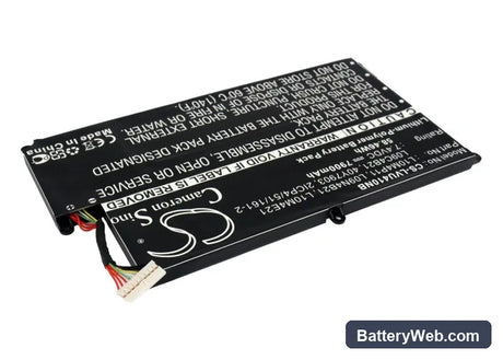 Lenovo IdeaPad U410 Replacement Battery, 7.4V, 7900mAh, Li-Polymer 2