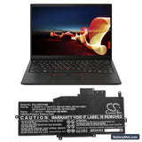 Lenovo ThinkPad X1 Nano Replacement Battery, 11.58V, 4050mAh, Li-Polymer 5