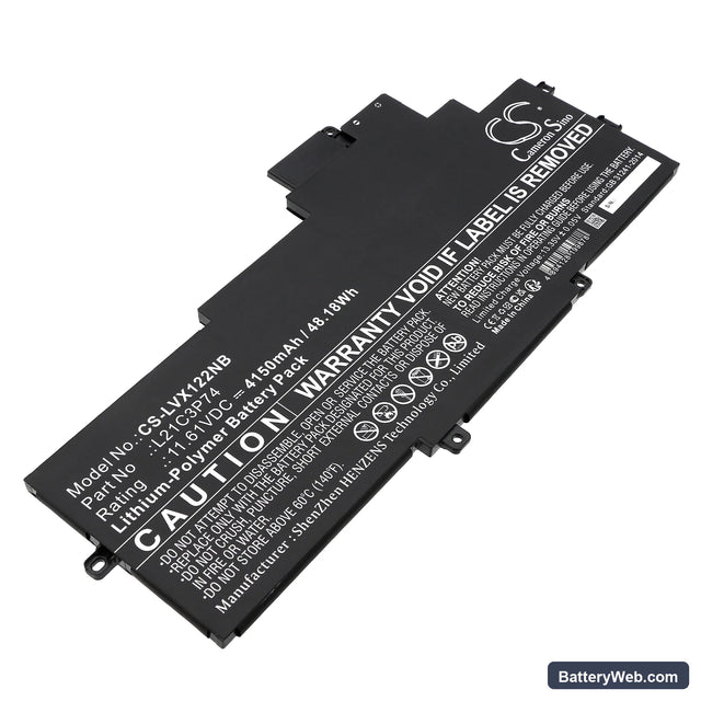 Lenovo ThinkPad X1 Nano Gen 2 21E8001KEE Replacement Battery, 11.61V, 4150mAh, Li-Polymer 1