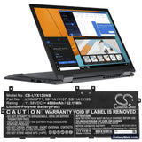Lenovo ThinkPad X13 Yoga G2 Replacement Battery, 11.58V, 4500mAh, Li-Polymer 5