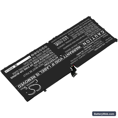 Lenovo ThinkPad X1 3rd Replacement Battery, 7.72V, 5050mAh, Li-Polymer 2