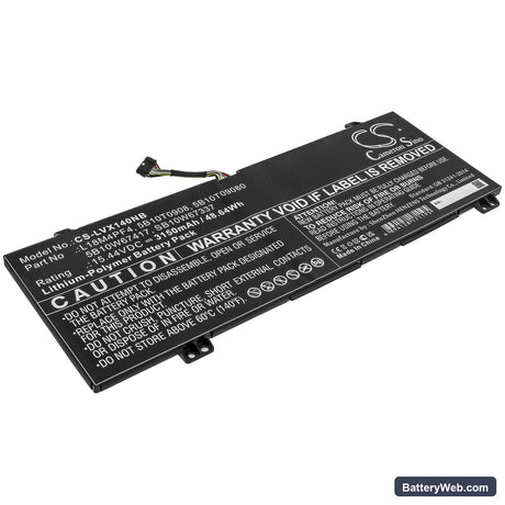 Lenovo Xiaoxin Air 14 2019 Replacement Battery, 15.44V, 3150mAh, Li-Polymer 1