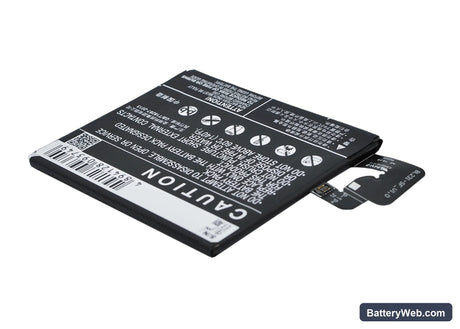Lenovo VIBE X2 Replacement Battery, 3.8V, 2230mAh, Li-Polymer 5