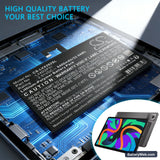 Lenovo XiaoXin Pad Pro 2024 Replacement Battery, 3.91V, 8400mAh, Li-Polymer 5
