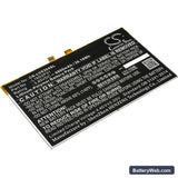 Lenovo Tab 4 10 Replacement Battery, 3.85V, 6800mAh, Li-Polymer 1