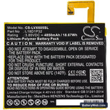 Lenovo Smart Tab M10 Replacement Battery, 3.85V, 4850mAh, Li-Polymer 3