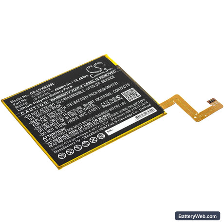 Lenovo Tab M10 Plus Replacement Battery, 3.85V, 4800mAh, Li-Polymer 1
