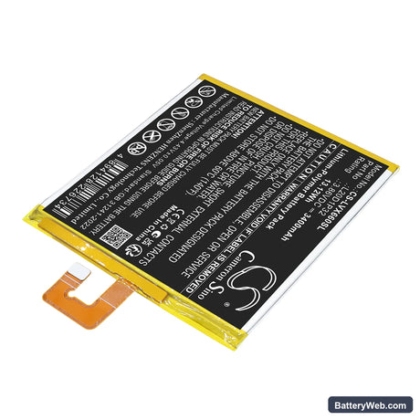 Lenovo TB-X6C6F Replacement Battery, 3.86V, 3400mAh, Li-Polymer 2