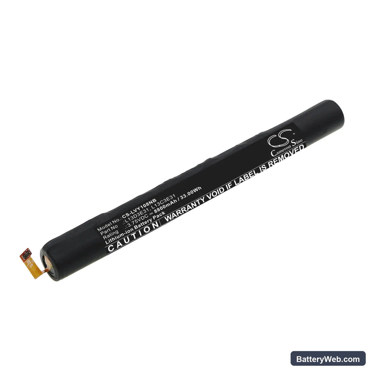 Lenovo Yoga 10 B8000-H Replacement Battery, 3.75V, 8800mAh, Li-ion 1