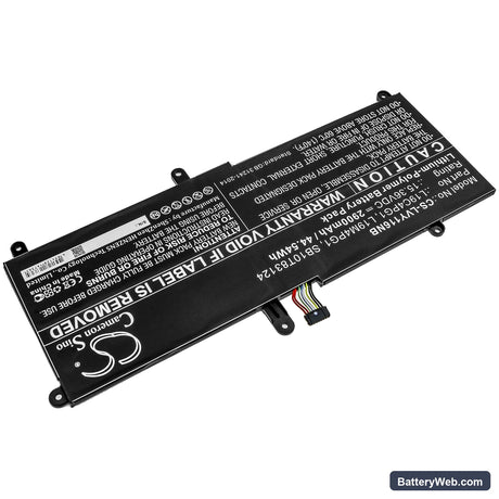 Lenovo 11e Yoga Gen 6 20SES00100 Replacement Battery, 15.36V, 2900mAh, Li-Polymer 2