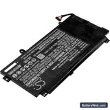 Lenovo ThinkPad Yoga 15 Replacement Battery, 15.1V, 4300mAh, Li-Polymer 2