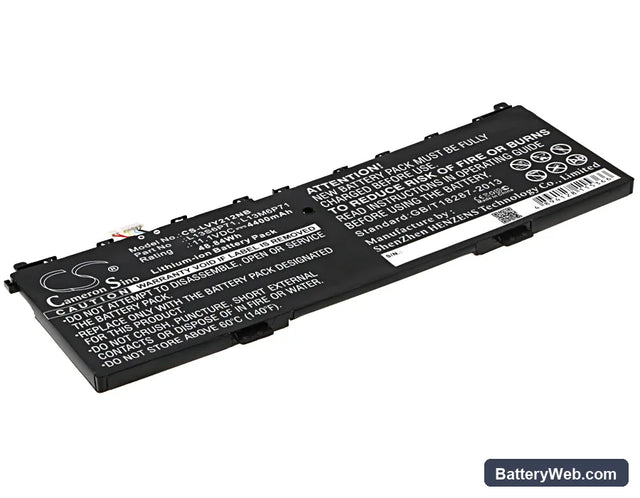 Lenovo Yoga 2 13 Replacement Battery, 11.1V, 4400mAh, Li-ion 1