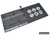 Lenovo Yoga 2 Pro Ultrabook Replacement Battery, 7.4V, 7400mAh, Li-Polymer 3