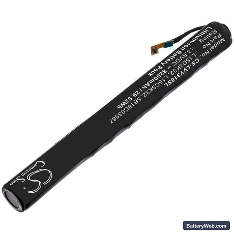 Lenovo Yoga Tab 3 10 Replacement Battery, 3.6V, 8200mAh, Li-ion 2