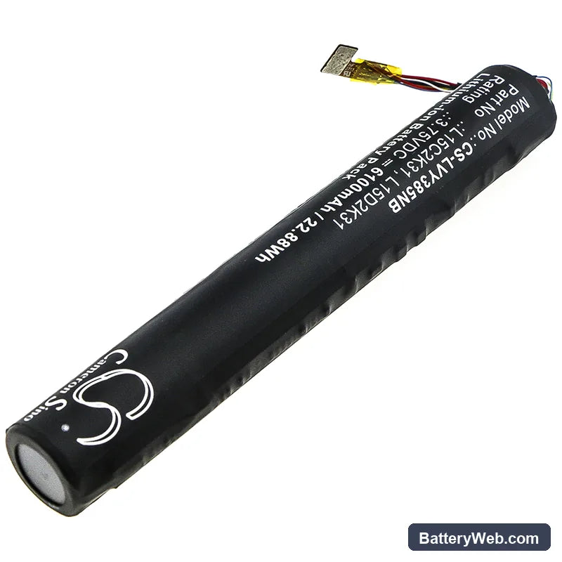 Lenovo Yoga Tablet 3 Replacement Battery, 3.75V, 6100mAh, Li-ion 2