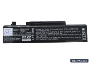 Lenovo IdeaPad Y450 Replacement Battery, 11.1V, 4400mAh, Li-ion 1