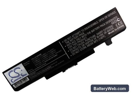 Lenovo Ideapad Y480 Replacement Battery, 11.1V, 4400mAh, Li-ion 5