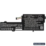 Lenovo Yoga 520-12 Replacement Battery, 11.52V, 3100mAh, Li-Polymer 3