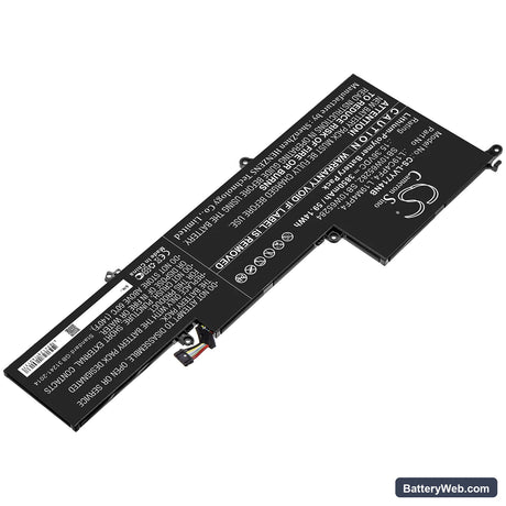 Lenovo Yoga 7 Slim 14ARE05 Replacement Battery, 15.36V, 3850mAh, Li-Polymer 2