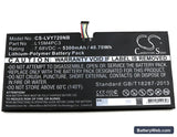 Lenovo IdeaPad Miix 720 Replacement Battery, 7.68V, 5300mAh, Li-Polymer 3