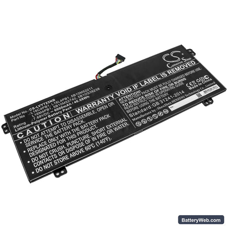 Lenovo YG 720-13IKB I7 16G 1TB 10H 80X6006QAU Replacement Battery, 7.68V, 6000mAh, Li-Polymer 1