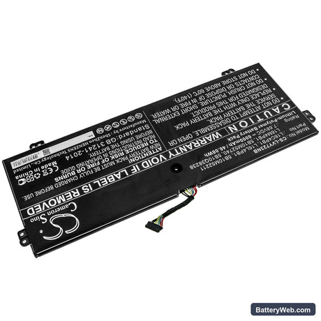 Lenovo YG 720-13IKB I7 16G 1TB 10H 80X6006QAU Replacement Battery, 7.68V, 6000mAh, Li-Polymer 2