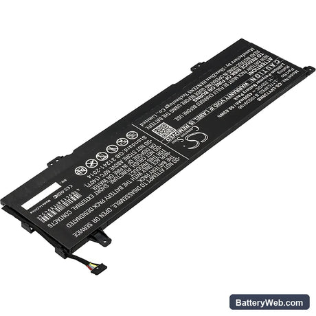 Lenovo Yoga730 Replacement Battery, 11.25V, 4500mAh, Li-Polymer 2