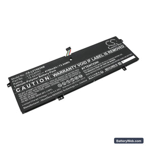 Lenovo Yoga Slim 9 14IAP7 82T0001ETA Replacement Battery, 15.52V, 4700mAh, Li-Polymer 1