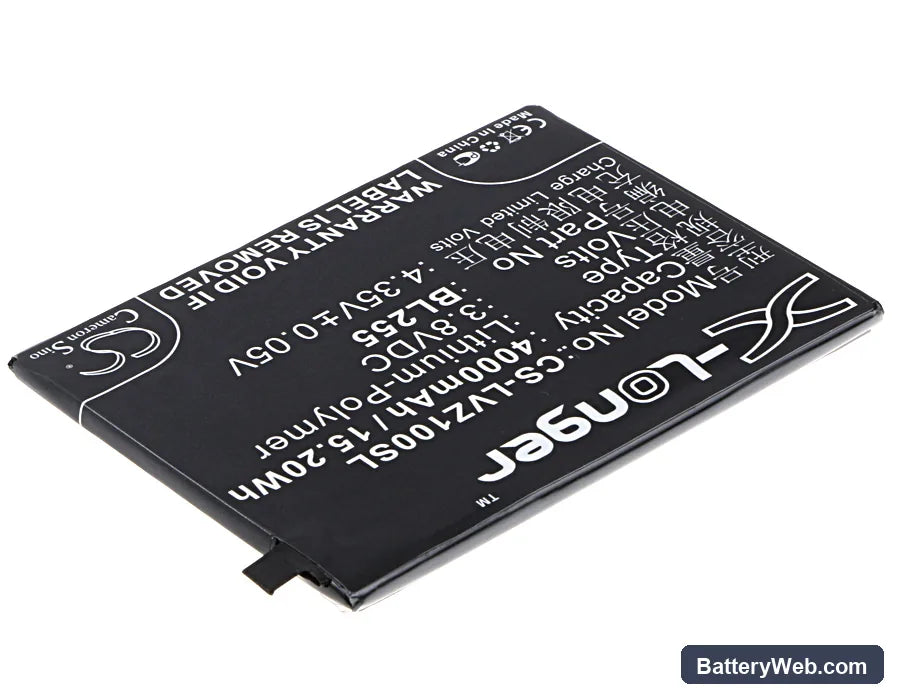 Lenovo Zuk Z1 Replacement Battery, 3.8V, 4000mAh, Li-Polymer 2