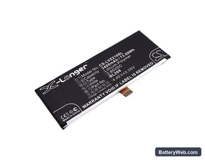 Lenovo Zuk 2 Replacement Battery, 3.85V, 3400mAh, Li-Polymer 1