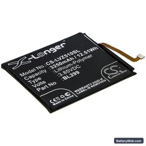 Lenovo Z5s Replacement Battery, 3.85V, 3250mAh, Li-Polymer 1