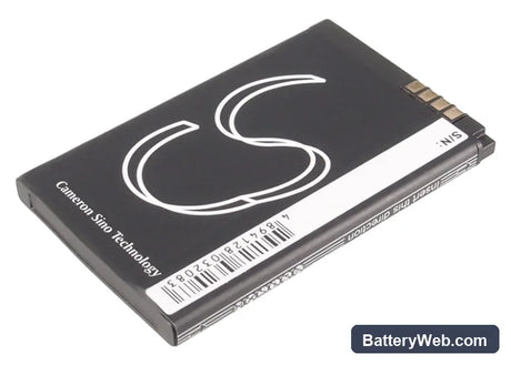 LG LX370 Replacement Battery, 3.7V, 650mAh, Li-ion 3