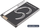 LG LX370 Replacement Battery, 3.7V, 650mAh, Li-ion 4