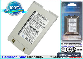 LG 4010 Replacement Battery, 3.7V, 800mAh, Li-ion 1