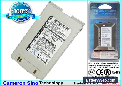 LG 4010 Replacement Battery, 3.7V, 800mAh, Li-ion 1