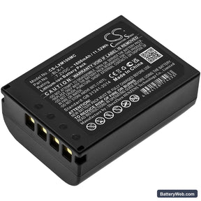Olympus OM SYSTEM OM-1 Replacement Battery, 7.2V, 1600mAh, Li-ion 1