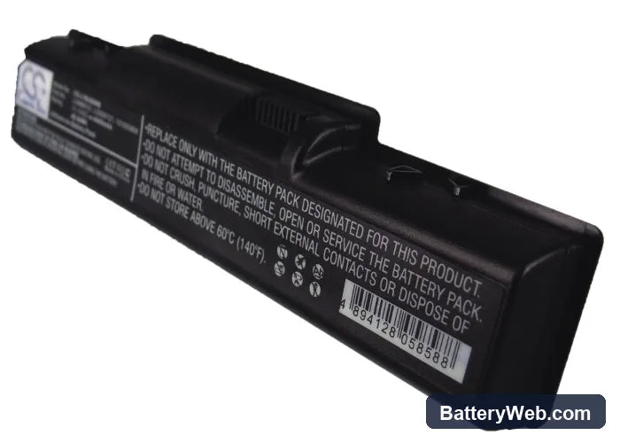 Lenovo IdeaPad B450 Replacement Battery, 11.1V, 4400mAh, Li-ion 2