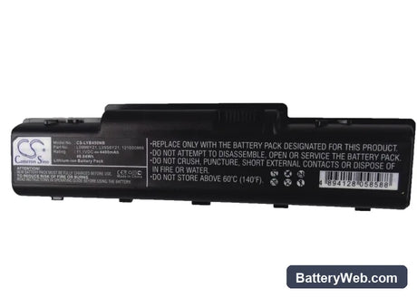 Lenovo IdeaPad B450 Replacement Battery, 11.1V, 4400mAh, Li-ion 5