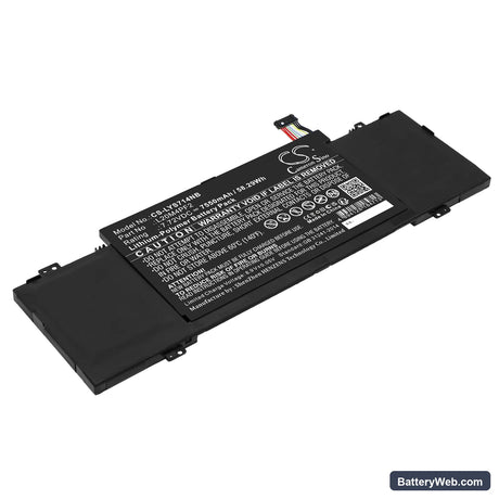 Lenovo Yoga Slim 7 Carbon 14ACN6 82L0005BVN Replacement Battery, 7.72V, 7550mAh, Li-Polymer 1