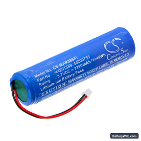 MARES ICON HD Replacement Battery, 3.7V, 3350mAh, Li-ion 1