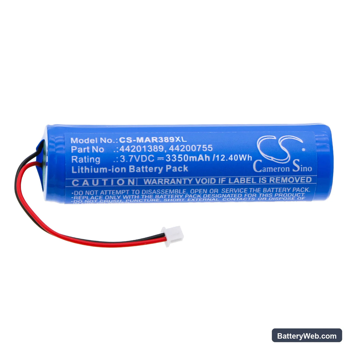 MARES ICON HD Replacement Battery, 3.7V, 3350mAh, Li-ion 3