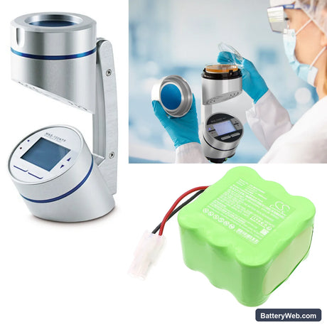 BioControl Air Sampler MAS-100 Replacement Battery, 10.8V, 1800mAh, Ni-CD 6