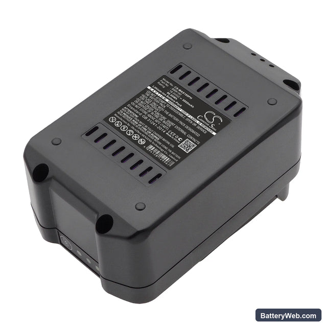 Meister Craft MAS180 Replacement Battery, 18V, 5000mAh, Li-ion 1