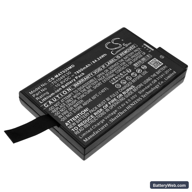 Maquet GETINGE CARDIDIOHELP Replacement Battery, 10.8V, 7800mAh, Li-ion 1