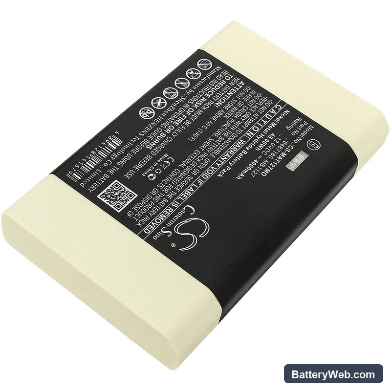 Maquet Servo I Replacement Battery, 12V, 4000mAh, Ni-MH 2