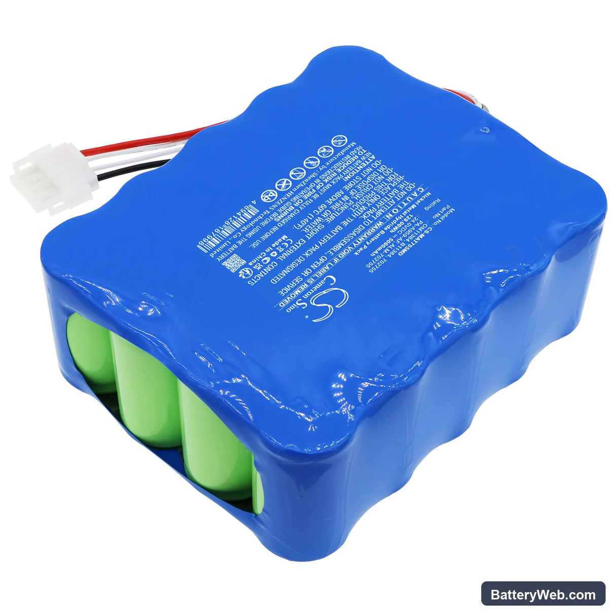 ECMO Rotaflow CentriFugal Pump System-Console Replacement Battery, 24V, 5000mAh, Ni-MH 2