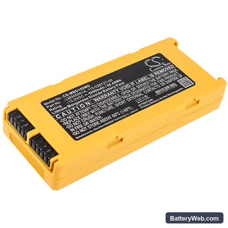Mindray BeneHeart D1 Replacement Battery, 12V, 4200mAh, Li-MnO2 1