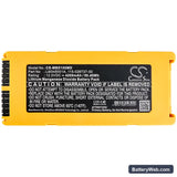 Mindray BeneHeart D1 Replacement Battery, 12V, 4200mAh, Li-MnO2 3
